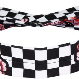 Polyester Cooldanna® - Checkered Floral