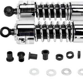 412 Series Shock - 11" - Standard - Chrome - H-D