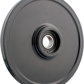 Idler Wheel with Snap Ring/Bearing 6004  - Black - 180 mm OD x 20 mm ID