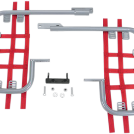 Nerf Bars - TRX250EX - Silver/Red