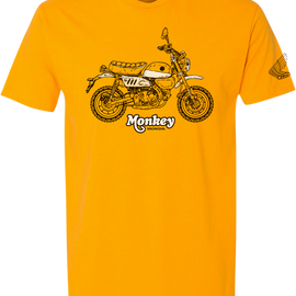 Monkey Moto T-Shirt - Gold - Small