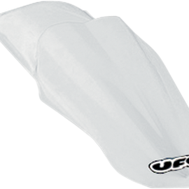 MX Rear Fender - White - Husqvarna