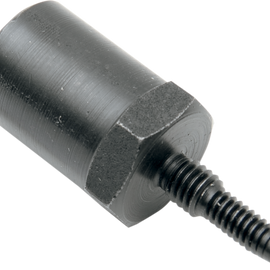 Straight Adapter 3/8"-24 Female - Black