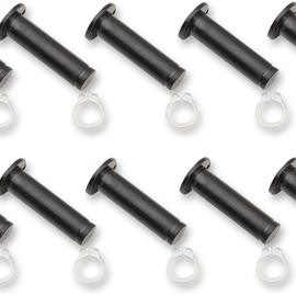 Black Brake Lever Pivot Pins for '08 - '19 FL