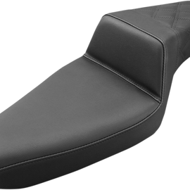 Step Up Seat - Lattice Stitched - Black - XL9788301