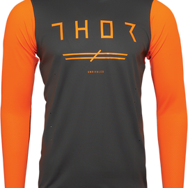 Prime Pro Unrivaled Jersey - Charcoal/Orange - 2XL