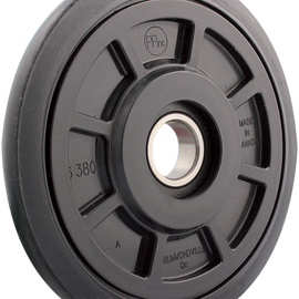 Idler Wheel with Bearing 6205-2RS - Without Insert - Black - Group 7 - 6.38" OD x 1" ID