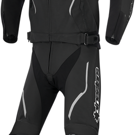 Atem v3 2-Piece Leather Suit - Black - US 42 / EU 52