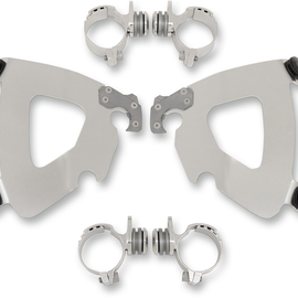 Gauntlet Mounting Kit - Polished - Scout