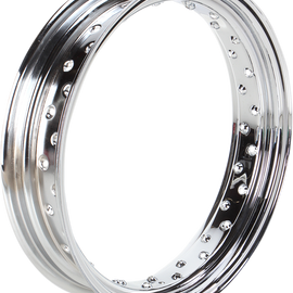 Rim - 40 Spoke - Steel - Chrome - 3.50 X 18"
