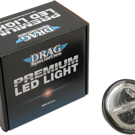 5.75" Reflector Style LED Headlamp - Chrome