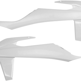Radiator Covers - '20 White - KTM