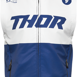 Warmup Vest - Navy/White - Small