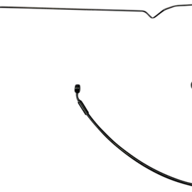 Brake Line Lower Indian Stainless Black