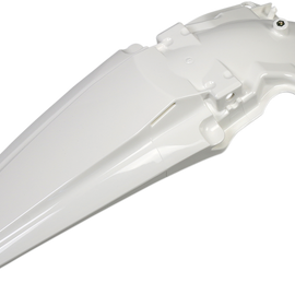 MX Rear Fender - White - KX
