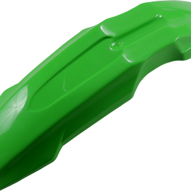 Universal Supermoto Front Fender - Green