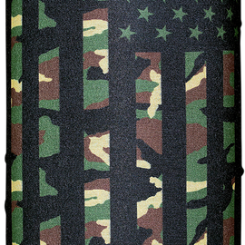 Motley Tube® Polyester Neck Tube - Camo Flag