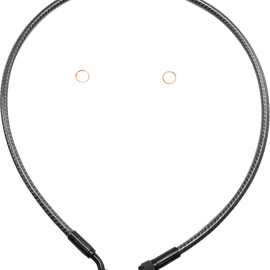 Brake Line - Front - 3/8" - 35° - 31" - KARBONFIBR