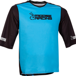 MTB Jersey - 3/4 Sleeve - Blue - Large