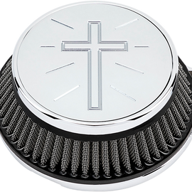 Cross Air Cleaner - Chrome - M8