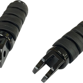 FML Soft-Ride Footpegs - Black - Softail