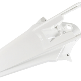 MX Rear Fender -  KTM White - KTM