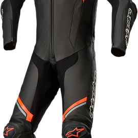 Missile Ignition v2 1-Piece Suit - Black/Red Fluorescent - US 44 / EU 54