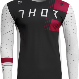 Prime Strike Jersey - White/Maroon - XL