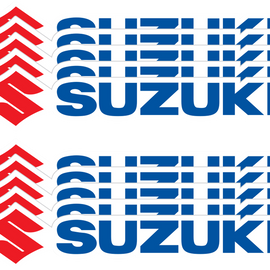 Suzuki Decal - 6" - 10 Pack