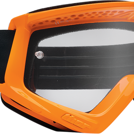 Youth Combat Goggles - Racer - Flo Orange/Black