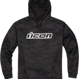 Clasicon Hoodie - Black Camo - 3XL