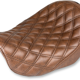 Renegade Seat - Lattice Stitched - Brown - Dyna90789