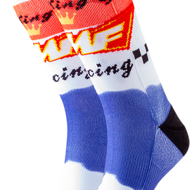 King of Racing Socks - White - One Size