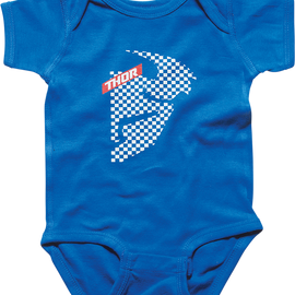 Infant Headchecked Supermini - Blue - 6-12 months
