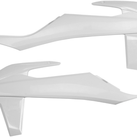 Radiator Shrouds - White - KTM