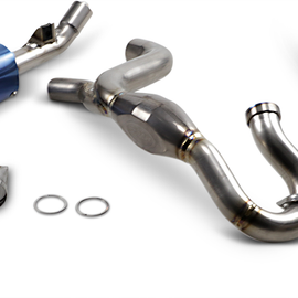 4.1 RCT Exhaust with MegaBomb - Anodized Titanium