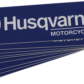 Husqvarna Decal - 6" - 10 Pack