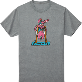 Beastie Bunny T-Shirt - Ash Heather - Large