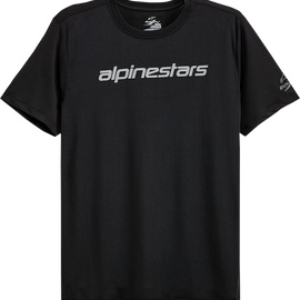 Tech Linear Performance T-Shirt - Black - Large