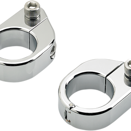 O/S Speed Clamps - Chrome - Straight