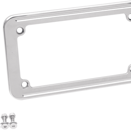 License Plate Frame - Chrome