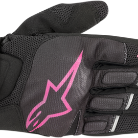 Stella Atom Gloves - Black/Pink - XS