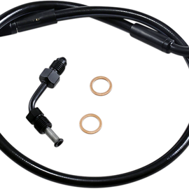 Upper Brake Line - 22" - Black143619968