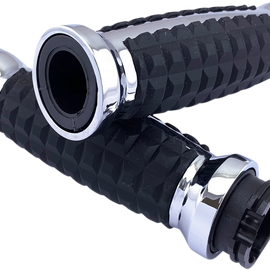 Grips - Grenade - Chrome