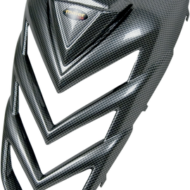Hood Cover - YFM700R - Black Carbon Fiber