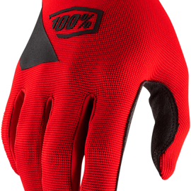 Youth Ridecamp Gloves - Red - Medium