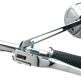 Round Mirror with Long Stem