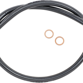 Brake Line - Front - Black Pearl