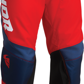 Youth Sector Chev Pants - Red/Navy - 24