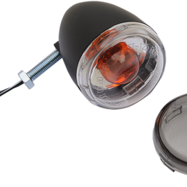 Rear Turn Signal 1156 - Black/Smoke Lens